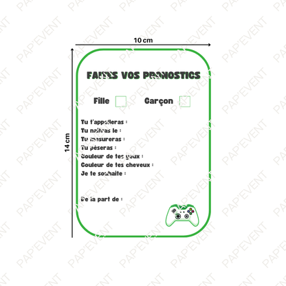 Fiche pronostics naissance