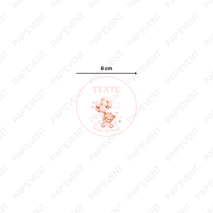 Etiquette gobelet 33cl