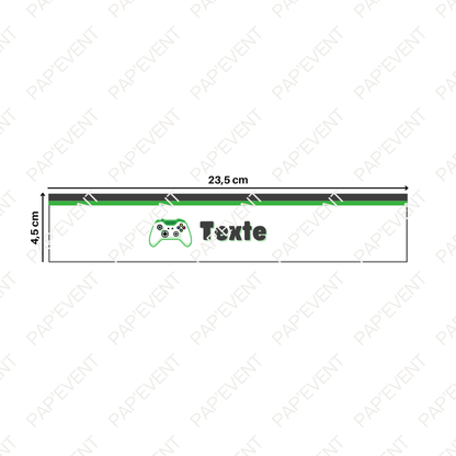 Etiquette bouteille eau 50cl