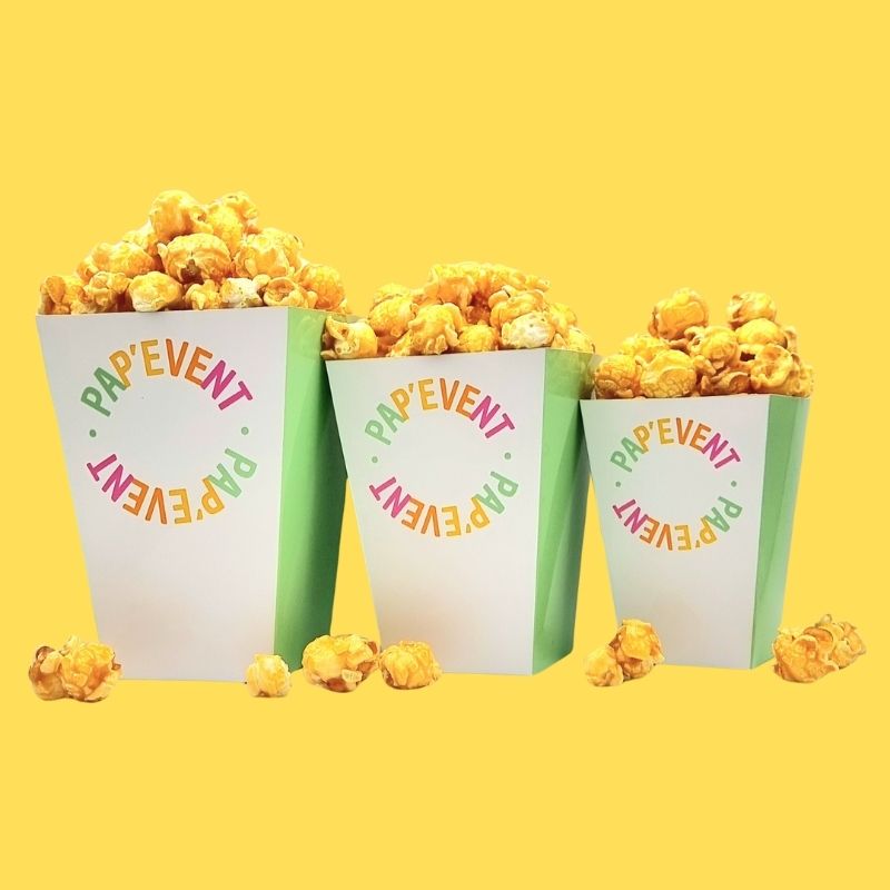 Boîte à pop corn moyen