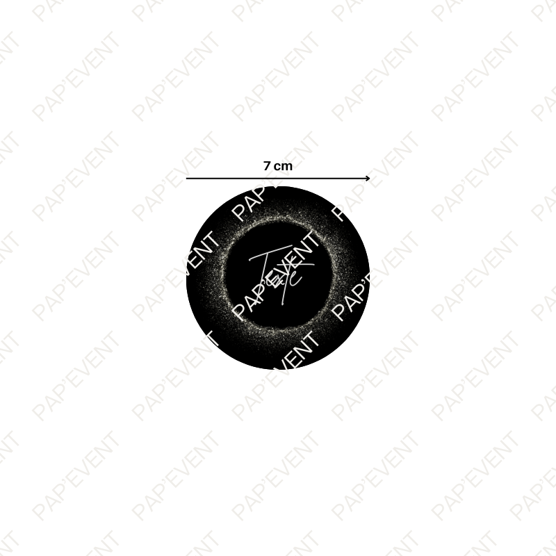 Etiquette gobelet 47cl