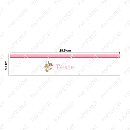 Etiquette bouteille eau 1,5L