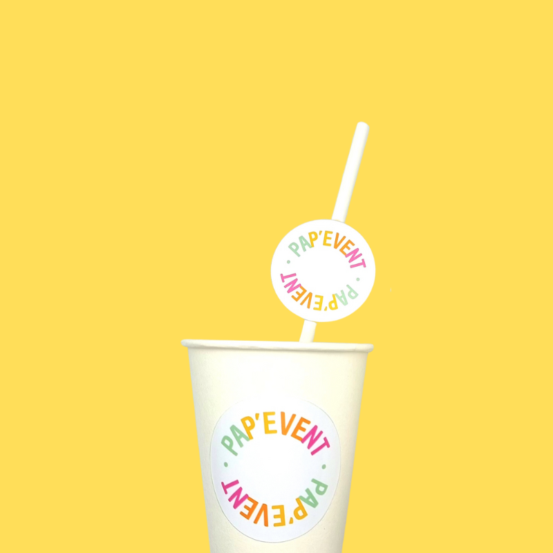 Etiquette gobelet 33cl