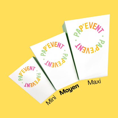Boîte à pop corn moyen