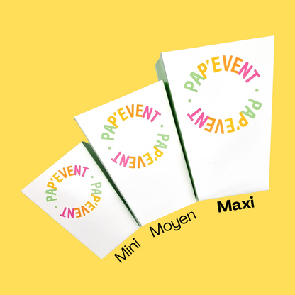 Boîte à pop corn maxi
