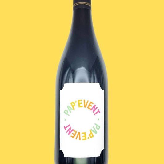 Etiquette vin modèle 3