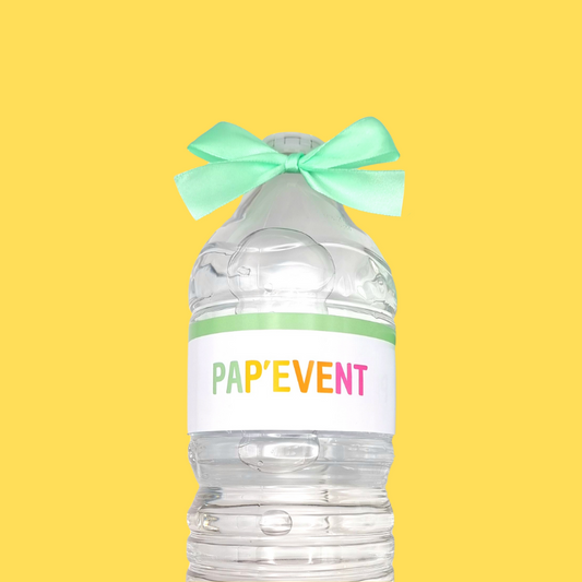 Etiquette bouteille eau 1,5L