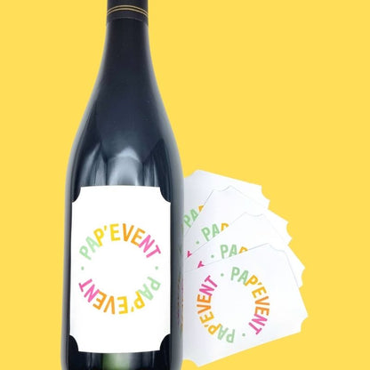 Etiquette vin modèle 3