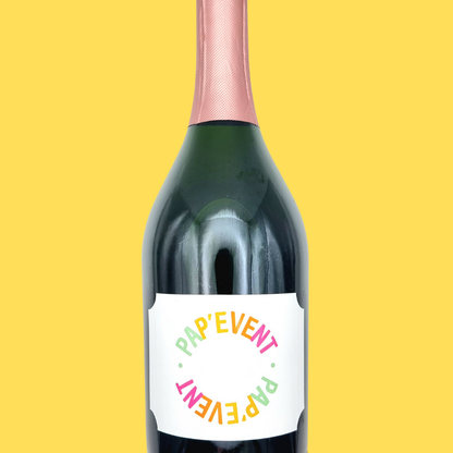 Etiquette champagne modèle 3