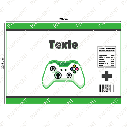 Emballage petit paquet de chips