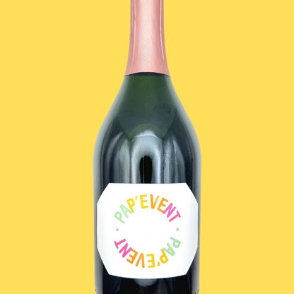 Etiquette champagne modèle 2