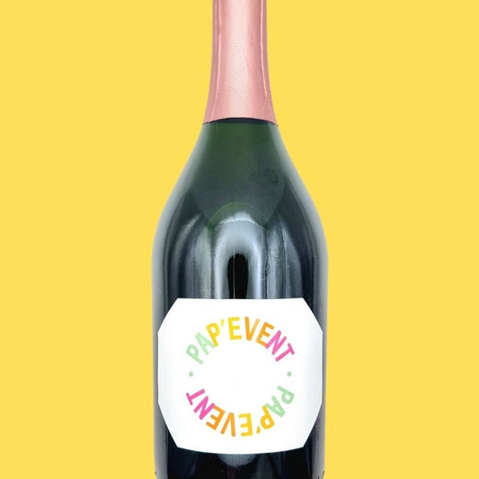Etiquette champagne modèle 2