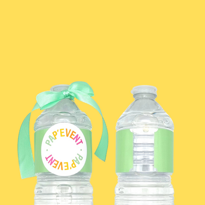 Etiquette bouteille adaptable modèle 3