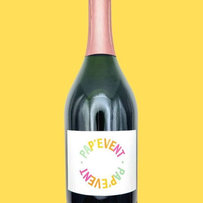Etiquette champagne modèle 1