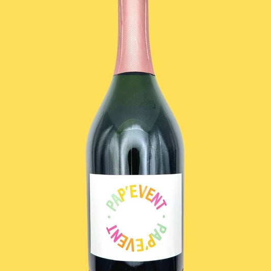 Etiquette champagne modèle 1